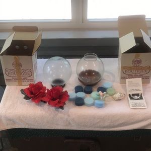 Crystal Boutique Water Globe Display Vase